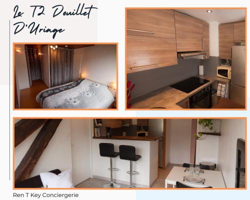 Vaulnaveys-le-Haut Apartamento | Le T2 Douillet d'Uriage - Résidence Le Louvre - Uriage- Proche Chamrousse - Jusqu'à 3 personnes - Cure thermale - Montagnes et lacs