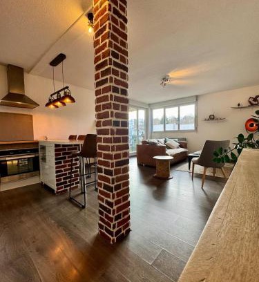 Chateau de l'Hers Apartamento | Le Toulousain T3 Parking Calme