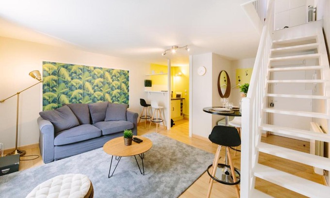 Dobree-Bon Port Apartamento | Le Trendy - Duplex pétillant : Place Graslin / Dobrée