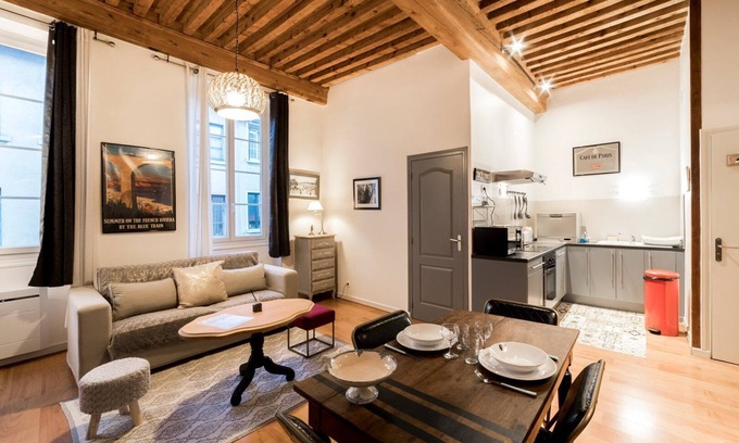 La Sarra - Saint Just Apartamento | Le Trion - Authentic Lyon flat close to Vieux Lyon