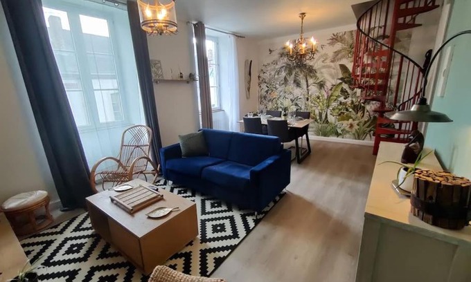 Vitre Apartamento | Le TROPICA Appartement 2 chambres, plein Sud centre ville de VITRÉ