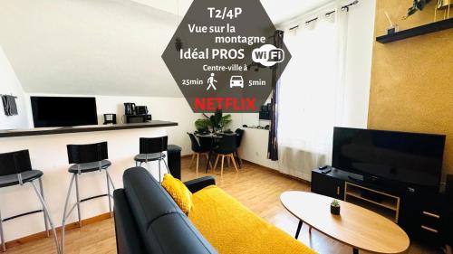 Cran-Gevrier Apartamento | Le Tropical- Beau T2 à 5min du centre-ville