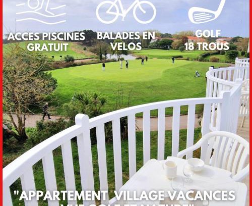 Bourgenay Apartamento | "LE VENDEE GOLF" Appartement 8 personnes, vue golf, accès piscines gratuit, village vacances