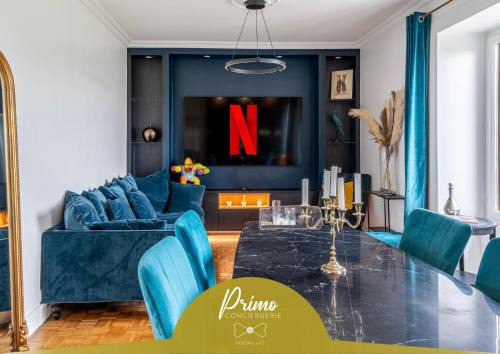 Saint-Louis Apartamento | Le Versailles Suite classé 3 étoiles Vue Château & Potager