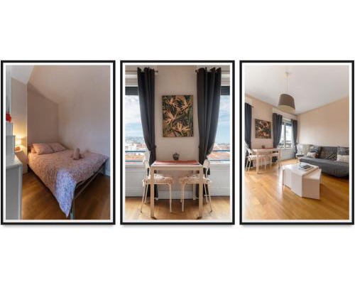 Cœur de Ville Apartamento | Le Victoria - Appartement cœur de ville avec vue