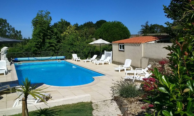 Bourgenay Cabaña | Le Vieux Logis, Piscine Chauffée, à 5 km de la mer