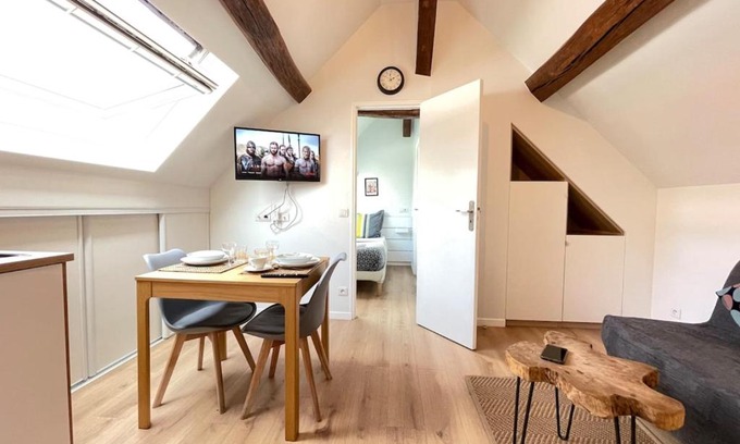 Quartier Centre Ville Apartamento | Le vieux MassyRER600mOrly20 minNetflixNeuf M13
