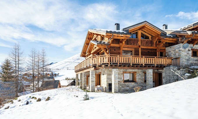 Albiez-le-Vieux Apartamento | Le Zelfée - Cosy chalet for 4, between slopes and lake