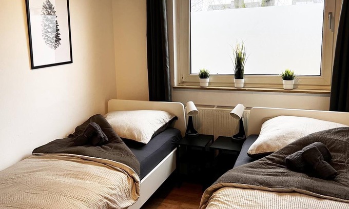 Lengerich Apartamento | Le03 - Ferienwohnung mit Balkon in Lengerich, 80 qm, 3 Zimmer, Max. 6 Personen