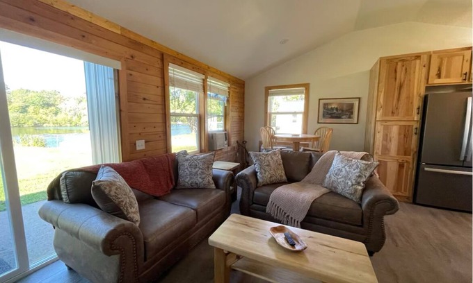 Jim Falls Casa | Legacy farm waterfront cottage in welcoming Eau Claire with WiFi, AC