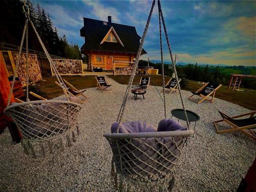 Bukowina Tatrzanska Chalet De Esquí | Legenda Lasu - drewniany domek w górach z jacuzzi, przy stoku narciarskim Kotelnica, Białka Tatrzańska, w pobliżu Term Bania