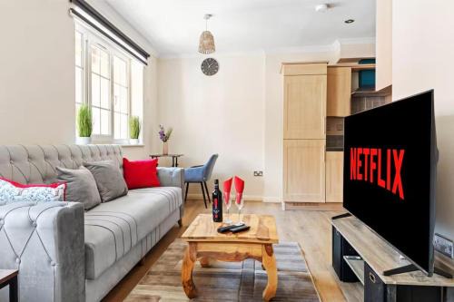 Oadby Apartamento | Leicester1BR-WiFi-ModernApt-Kitchen-Sleeps2