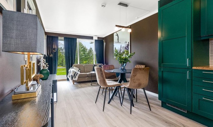 Beitostolen Apartamento | Leilighet Beitostølen sentrum, terrasse og innendørs parkering