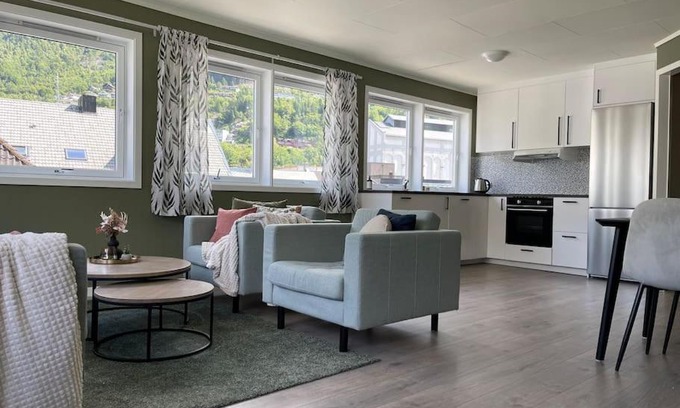 Odda Apartamento | Leilighet i Odda sentrum