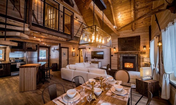 La Malbaie Chalet De Esquí | Les 3 Cavaliers - Les Chalets Spa Canada