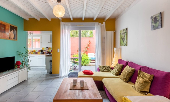 Saint-Sebastien-sur-Loire Casa | Les 5 Continents - Maison avec terrasse - 6 km de Nantes
