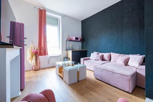 Gare Apartamento | Les Appart'Hôtels Du Calaisis - Pinky Terrasse 103