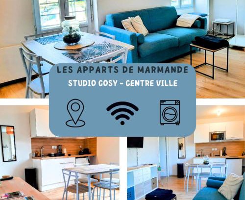 Marmande Apartamento | Les Apparts de Marmande - Appart Cosy, centre de Marmande