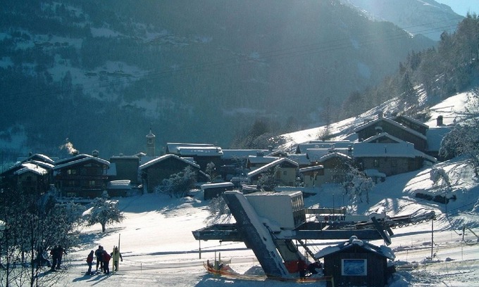 Villaroger Chalet De Esquí | LES ARCS PARADISKI apartamento de varias pistas en chalet