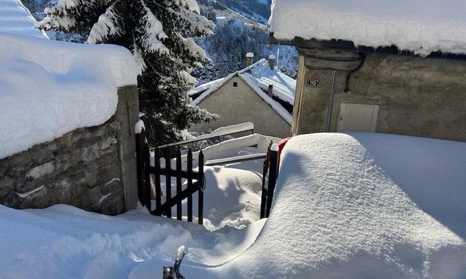 Huez-en-Oisans Casa | Les Astrances, logement dans une maison de village