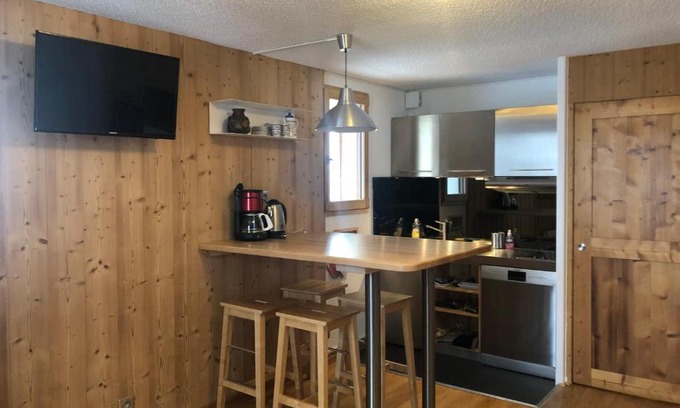 La Grave Apartamento | Les balcons de la Meije n 27- Bright very large balcony very well equip