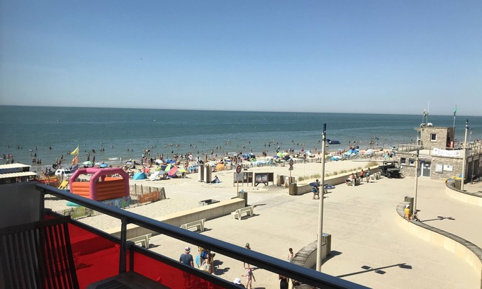 Sainte-Cecile-Plage Apartamento | LES BALCONS ROUGES Sea View - Impressive sea view