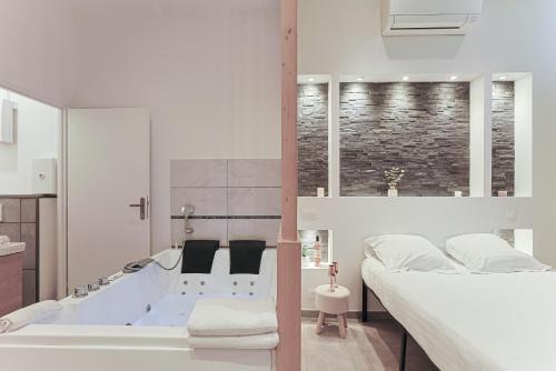 Villette - Maisons Neuves Apartamento | LES BULLES DE MONA - Lola - Spa - Clim