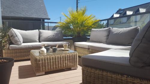 Rotheneuf-Le Pont Apartamento | Les Cyprès - Appt avec terrasse proche plage