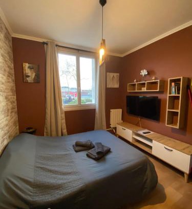 Saint-Etienne-des-Hautes-Terres Apartamento | Les délices du Havre 15 min du centre ville et de la mer