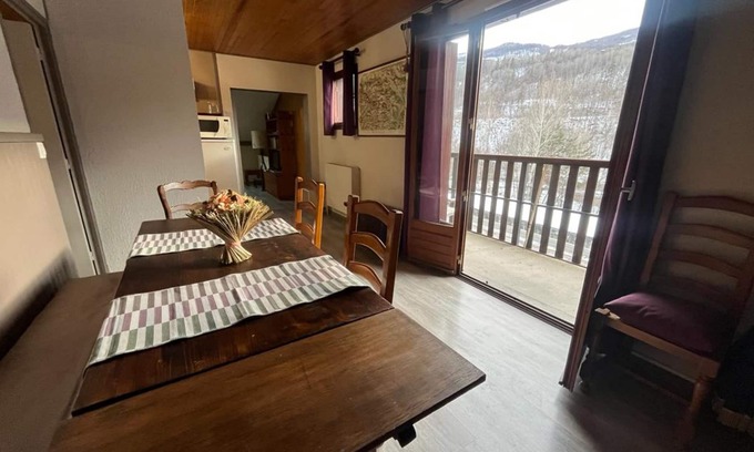 Vallouise Apartamento | LES Ecrins. Spacieux T2 Proche des Stations de Puy St Vincent et de Pelvoux