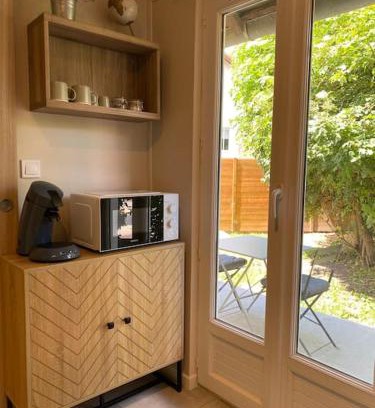 Ouistreham Apartamento | Les Embruns - Studio avec jardin