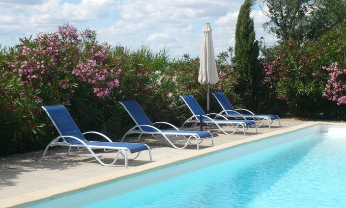 Saint-Gilles Casa | Camargue-gd log. 150 m2 -7/9 pers. 3/4 ch. sw. parque jardín 1 hectárea segura