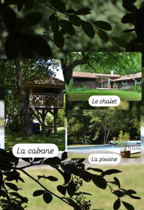 Thezac Casa | Les Grands Bois Gite et cabane