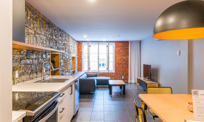 Lower Town Condominio | Les Lofts St-Paul - By Les Lofts Vieux-Quebec