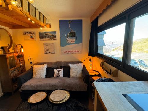 Les Menuires Apartamento | Les Menuires centre! Chaleureux studio sur les pistes!