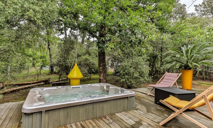 Saint-Hilaire-de-Riez Cabina | Sublime maison avec jacuzzi et piscine, proche mer