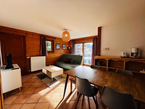 Les Saisies Apartamento | Les Saisies : Appart 3P, 2 SDB, Garage, Piscine, 6 Pers - FR-1-293-349
