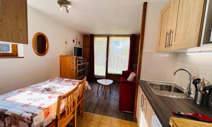 Les Saisies Apartamento | Les Saisies - Apt 2 Pces, Terrasse Sud, Animaux Tolérés - FR-1-293-196