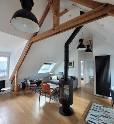 Concarneau Apartamento | Les Sternes - centre ville- garage