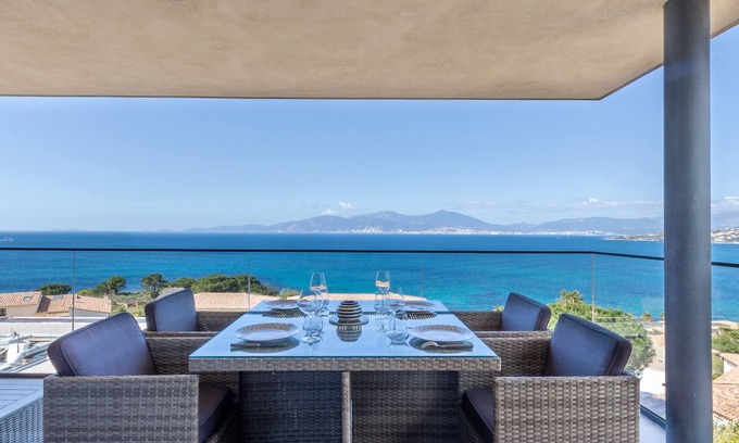 Pietrosella Apartamento | Les Terrasses de l'Isolella - Vue mer et montagne