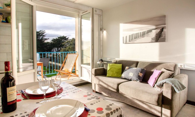 La Bernerie-en-Retz Apartamento | Les Tilleuls by Interhome