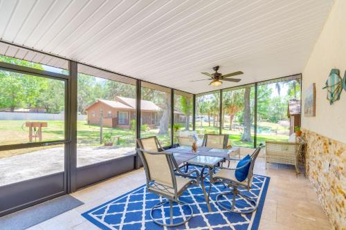 Crystal River Casa | Less Than 1 Mi to Lake Rousseau Waterfront Home!