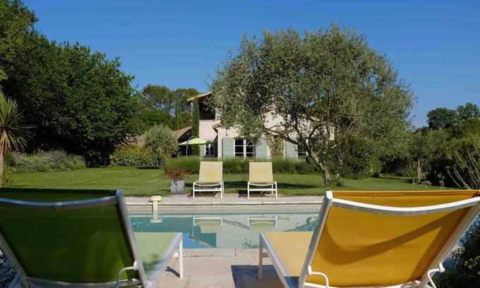 Uzes Villa | Menos de 10 min. a pie del centro de Uzès, villa de lujo con piscina climatizada