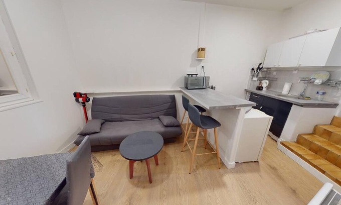 Anatole France Danton Apartamento | Lesueur RDC - 1 ch proche gare