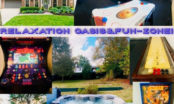 Cumberland Hill Casa | LexFunZone! Fam/Friendly Oasis! Great Park/Neighborhd! Hottub! GameRm! Sleep 8!