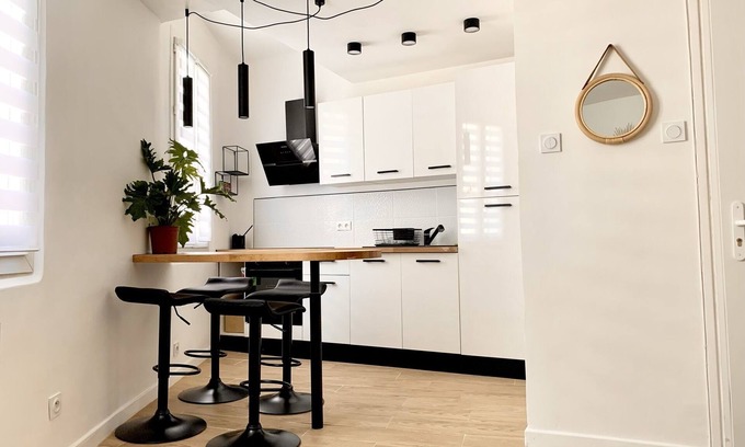 Thiers Apartamento | Liberté: fully-equipped 2-room apartment in city center
