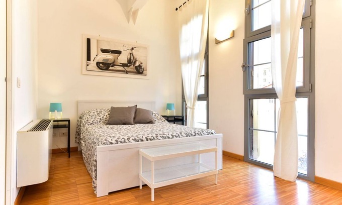 Ostiense Apartamento | Apartamento Libetta para 8 Pax con estacionamiento