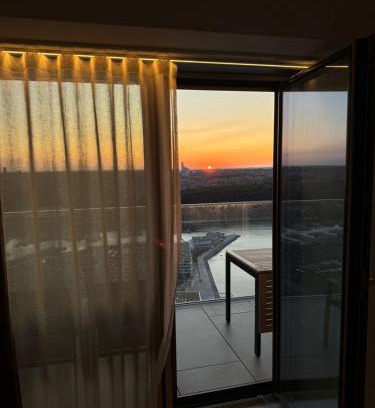 Aarhus C Apartamento | Lighthouse på Ø - Panoramaudsigt