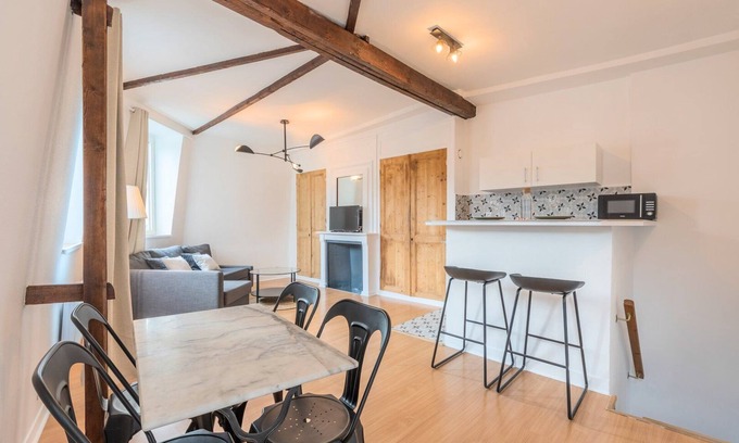 Saint-Maurice Pellevoisin Apartamento | Lille : 7 minutes from the train stations!
