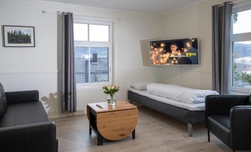 Lillehammer Apartamento | Lillehammer Camping - Sentrums leilighet